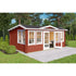 Lasita  Balmoral Clock House - 5.3M X 3.8M - 44mm Log Cabin