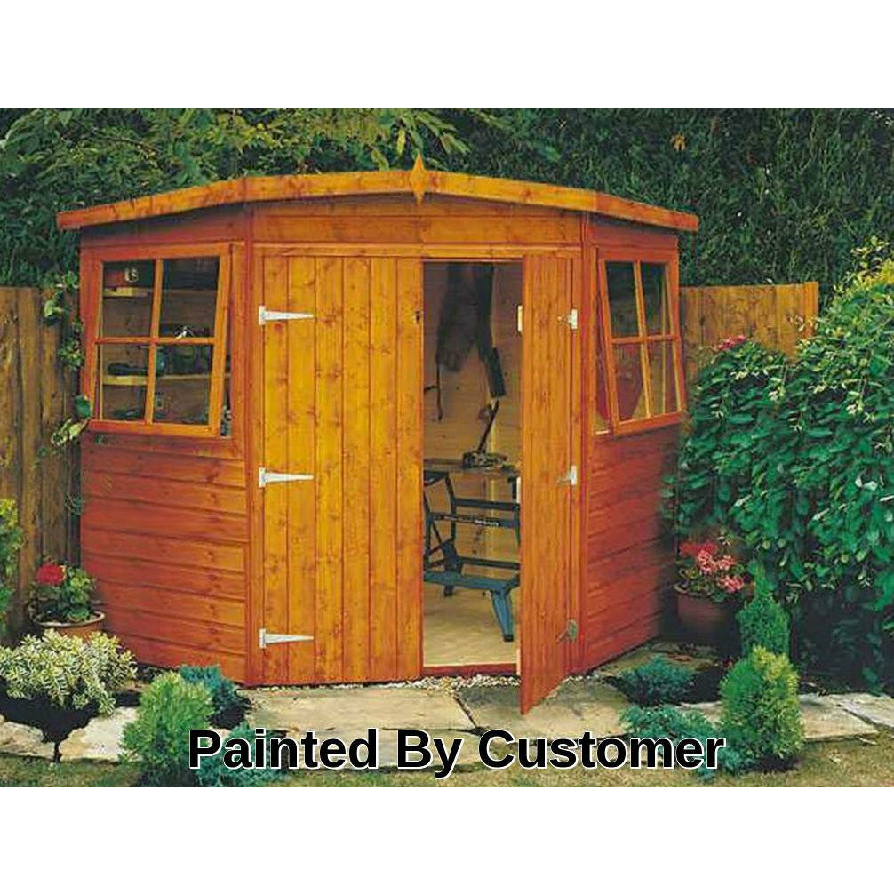 Shire  Corner Shed 8 x 8  Garden Shed