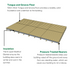 3.5m x 2.5m 66mm - Store More Marple Pent Insulated Building (Untreated)