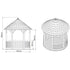 Jagram  Villandry Gazebo with Felt tiles